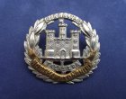 Victorian Northamptonshire Regiment 'Regimental Castle' ORs Pattern Cap Badge